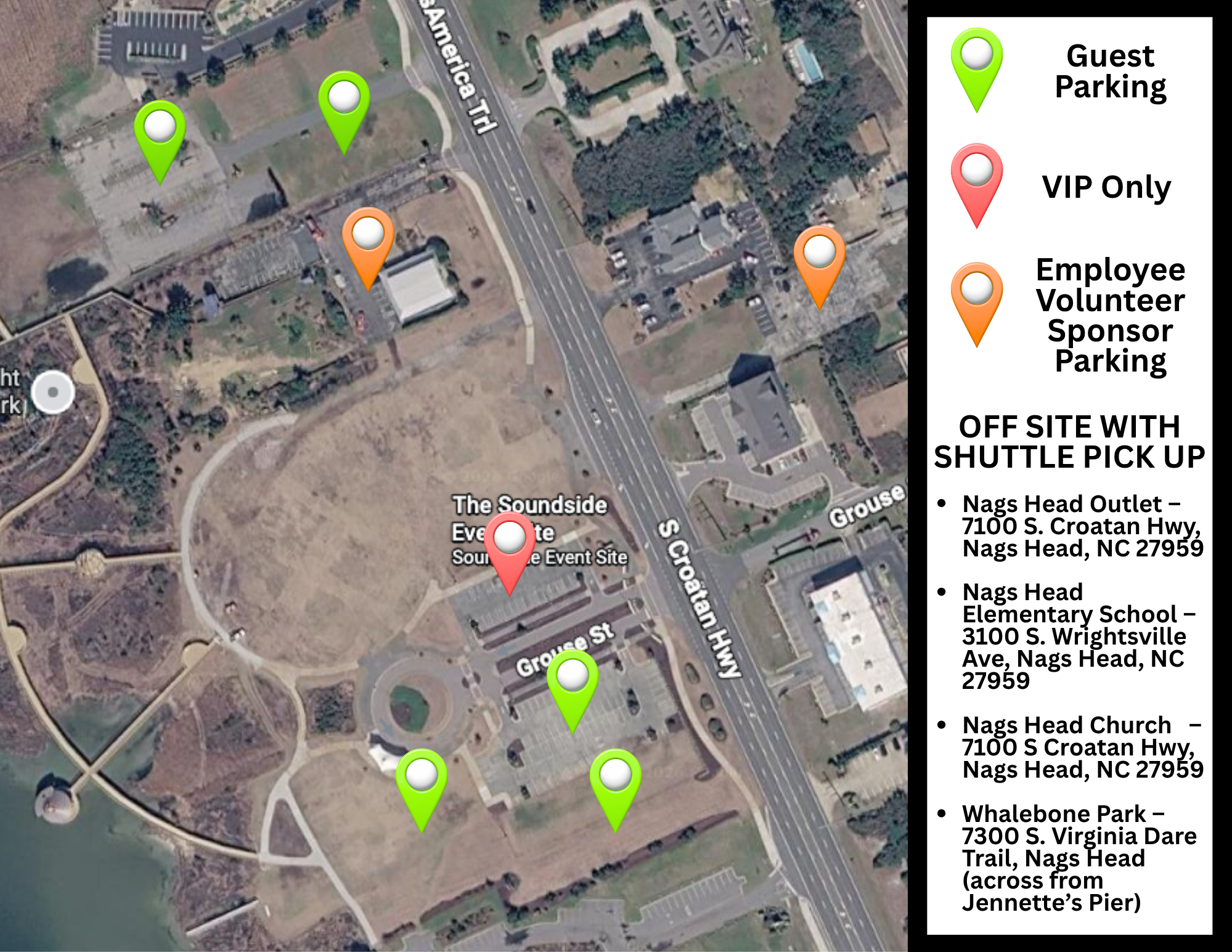 Brewtag Parking Map